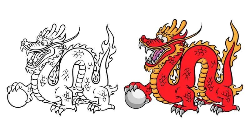 Vẽ rồng: Hướng dẫn từng bước cho người mới bắt đầu