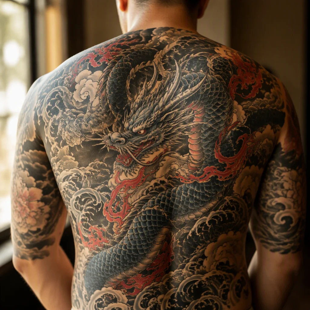 Mẫu hình xăm nhật cổ thứ 23