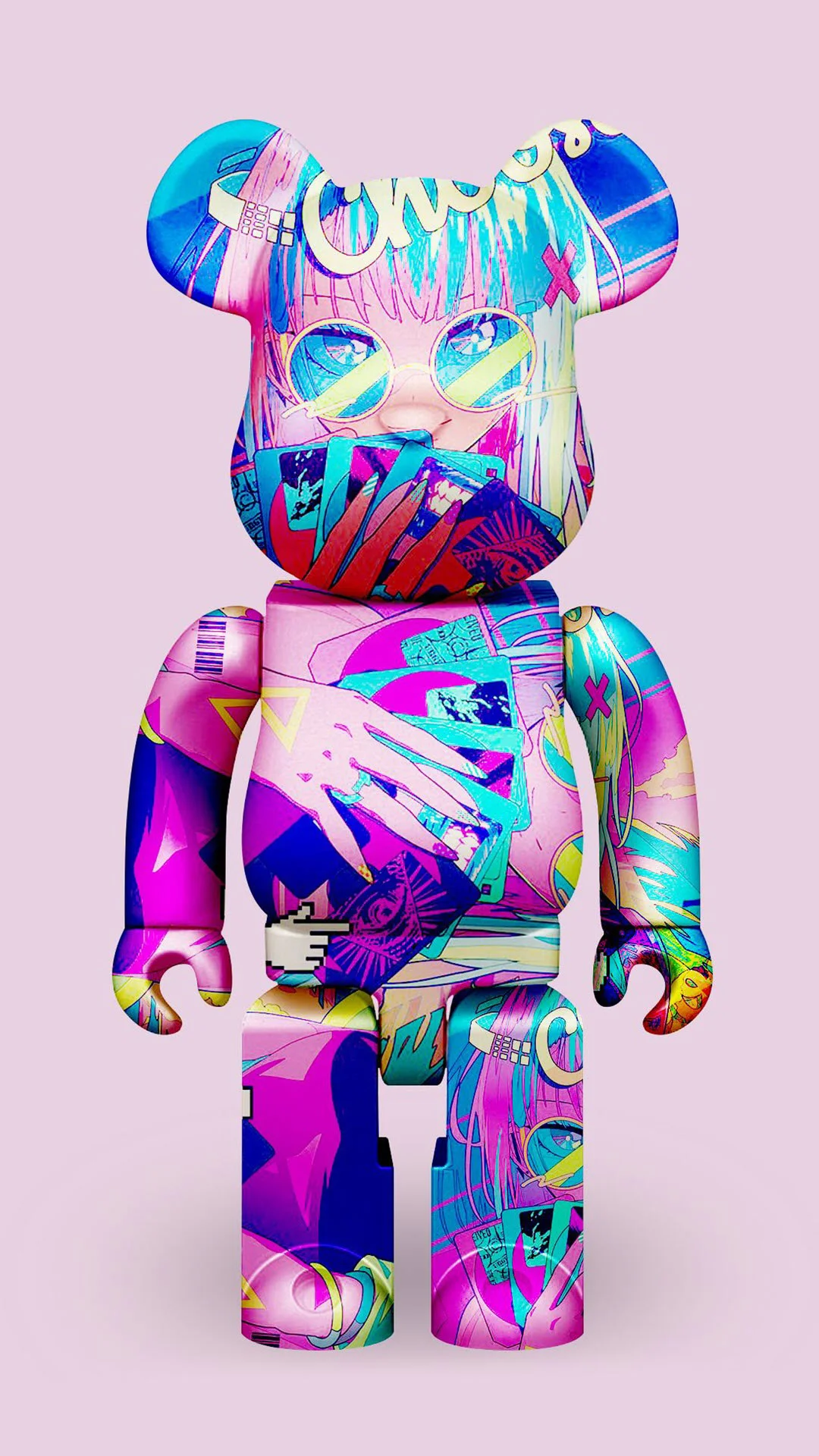Hình nền Bearbrick thời thượng cho điện thoại
