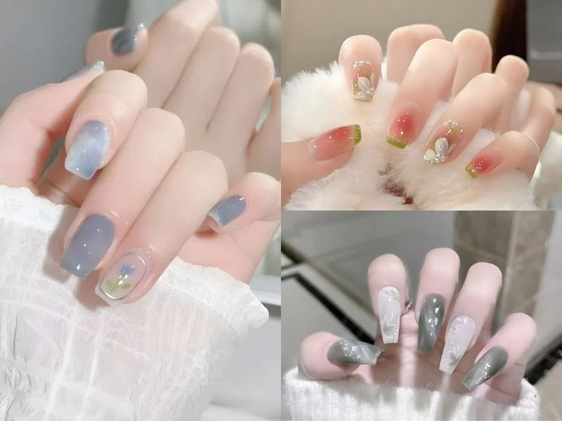 Màu sơn móng tay đẹp với sắc độ trong trẻo và nhẹ nhàng hơn (Nguồn: Nail Groom, T Nail Room, Linz)