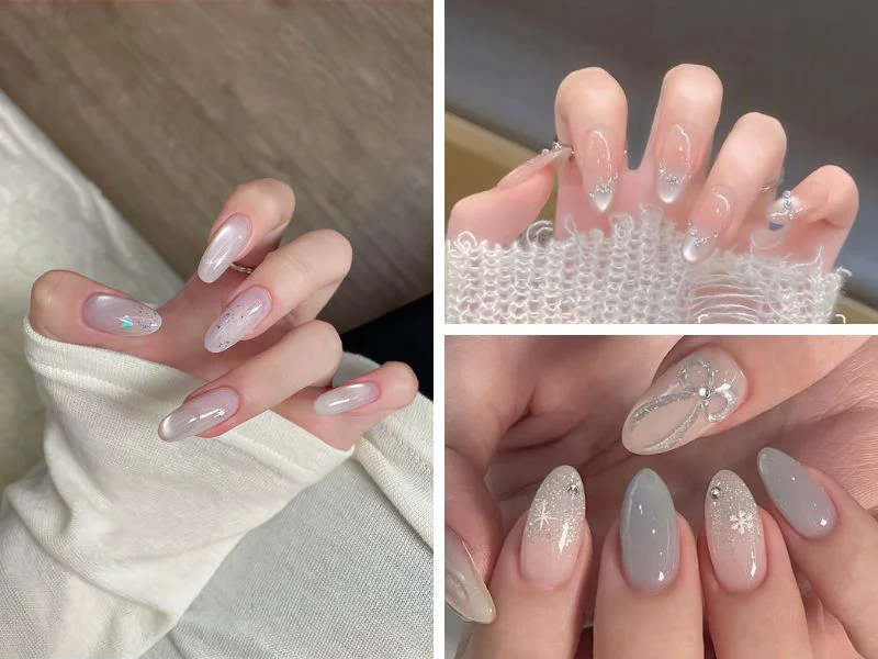 mẫu nail đẹp móng dài