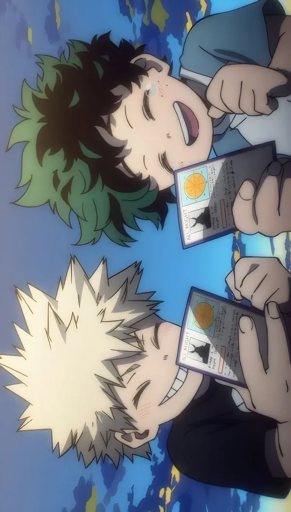 Hình nền iPad cute cặp đôi anime vui vẻ