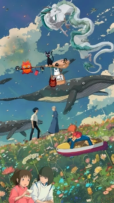 Wallpaper iPhone X hoạt hình cực kỳ đáng yêu