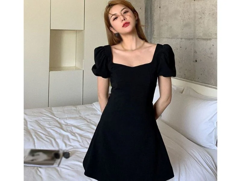 mẫu đầm suông mới nhất, hình 87