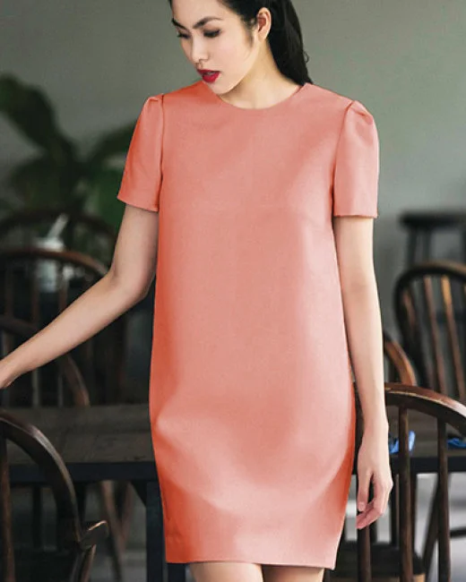 mẫu đầm suông mới nhất, mẫu 51