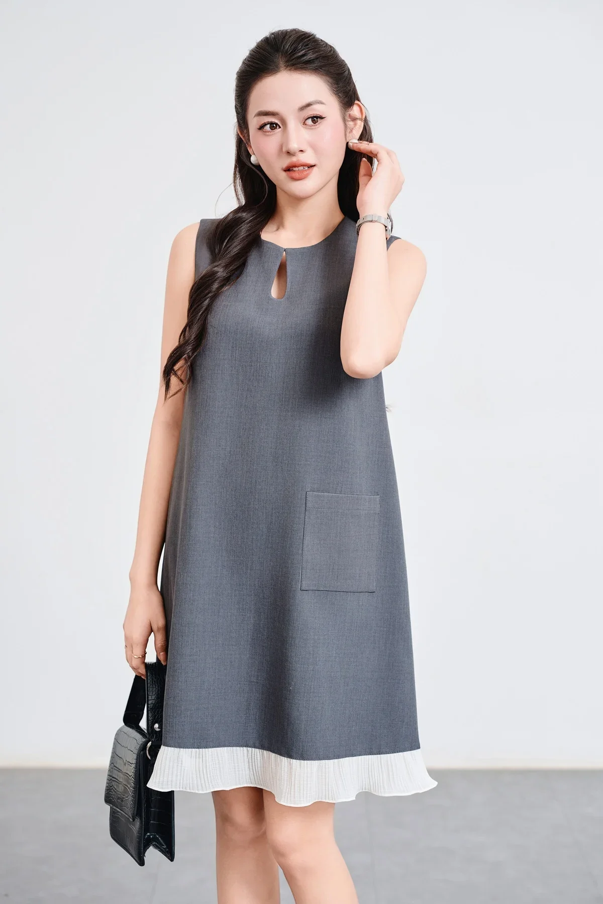 Ảnh 87 minh hoạ mẫu đầm suông mới nhất