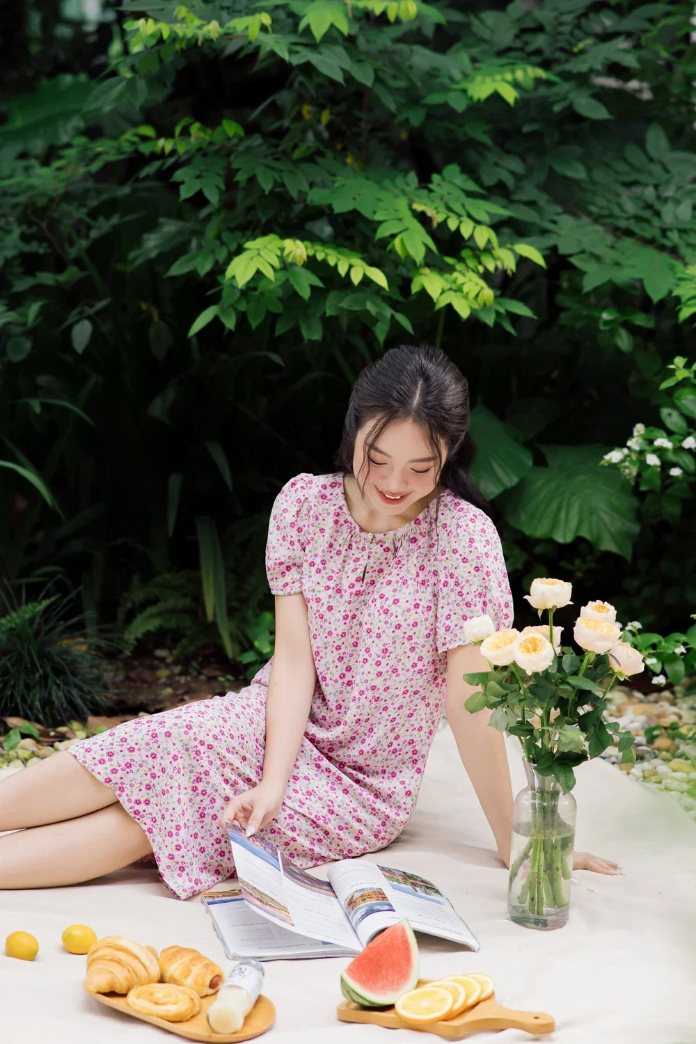 đầm suông lụa cao cấp