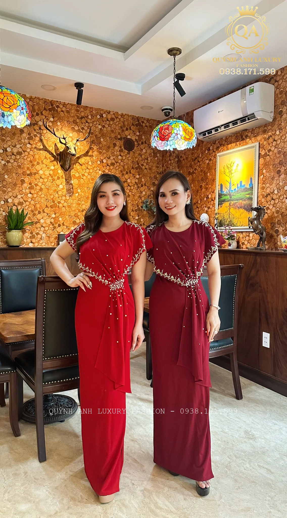 Điểm danh những mẫu đầm suông trung niên đẹp nhất của nhà Quỳnh Anh Luxury (2)
