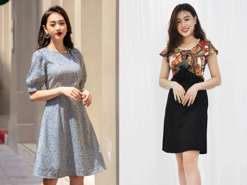Đầm suông chữ A (4)