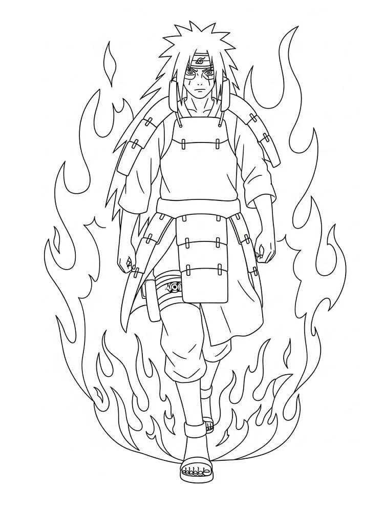 Tô Màu Uchiha Madara
