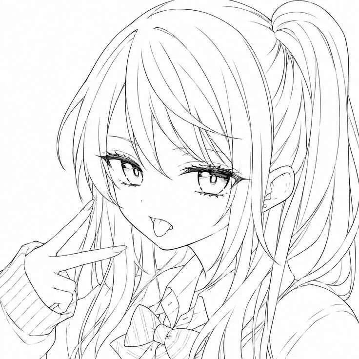 568+ Hình Tô Màu Anime Đẹp Dành Cho Người Yêu Hội Họa - Thưởng Thức Âm Nhạc Hello - Trung Tâm Hello