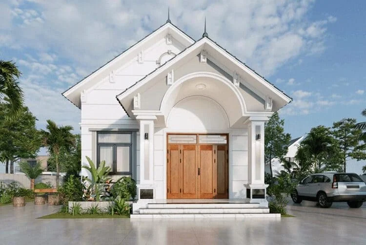 Mẫu nhà mái Thái đẹp, hiện đại và độc đáo