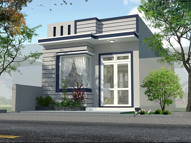 10 mẫu nhà cấp 4 đơn giản tinh tế