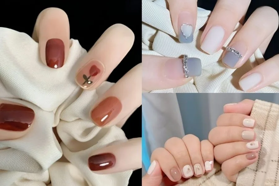 Nail đơn giản, thanh lịch, dành cho phụ nữ hiện đại